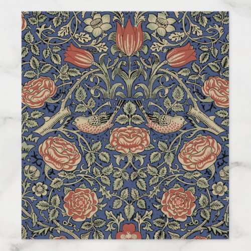 William Morris Tudor Rose Wallpaper Envelope Liner