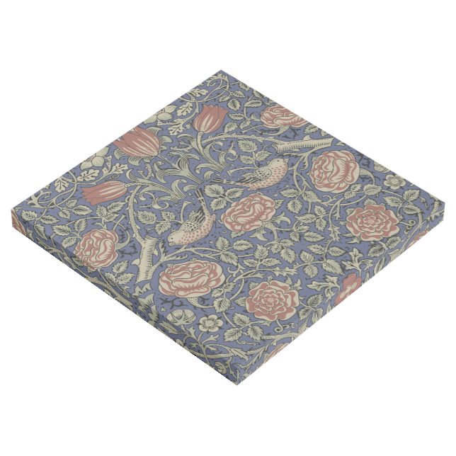 William Morris Tudor Rose Wallpaper Gallery Wrap (3/4)