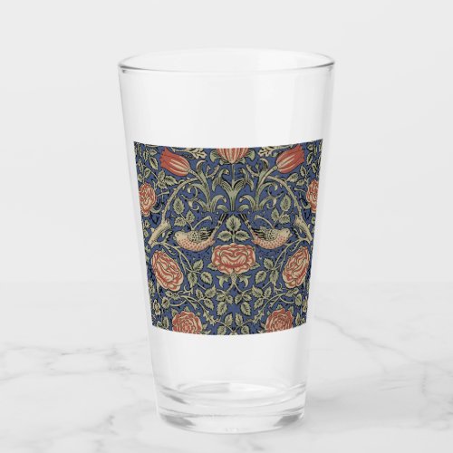 William Morris Tudor Rose Wallpaper Glass