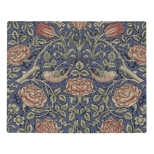 William Morris Tudor Rose Wallpaper Jigsaw Puzzle (Puzzle Horizontal)
