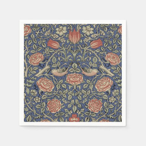 William Morris Tudor Rose Wallpaper Napkins