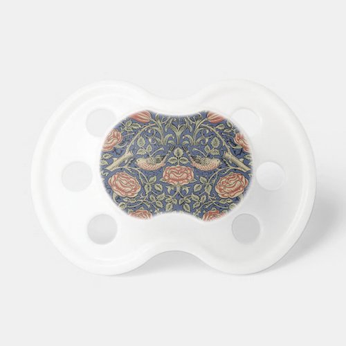 William Morris Tudor Rose Wallpaper Pacifier