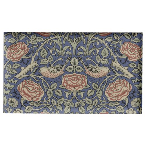 William Morris Tudor Rose Wallpaper Place Card Holder
