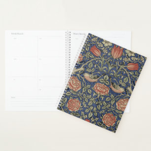 William Morris Tudor Rose Wallpaper Planner
