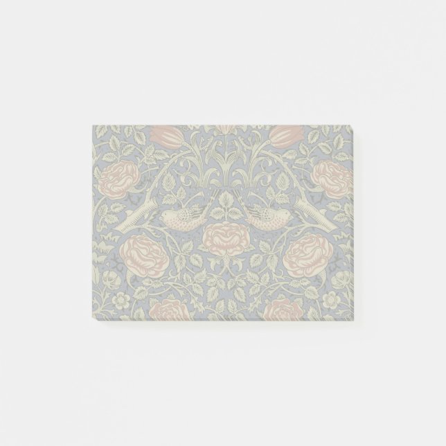 William Morris Tudor Rose Wallpaper Post-it Notes (Front)
