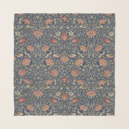 William Morris Tudor Rose Wallpaper Scarf