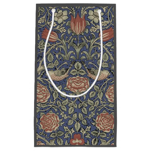 William Morris Tudor Rose Wallpaper Small Gift Bag