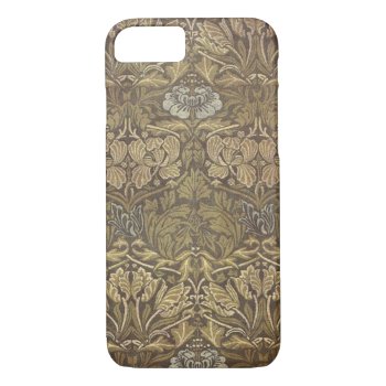 William Morris Tulip And Rose Pattern Iphone 8/7 Case by wmorrispatterns at Zazzle