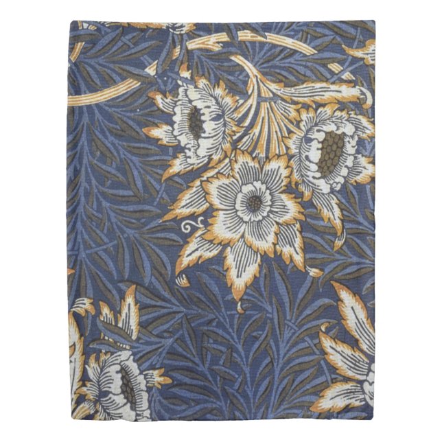 William Morris Tulip And Willow Duvet Cover (Front)