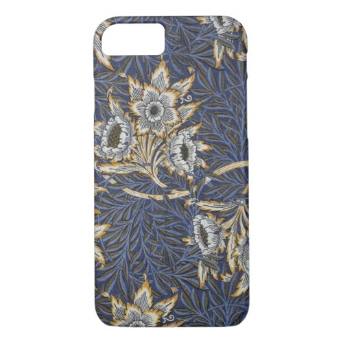 William Morris Tulip and Willow Floral Pattern iPhone 87 Case