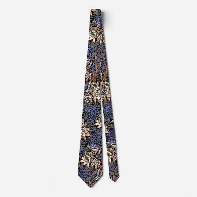 William Morris Tulip and Willow Neck Tie (Front)