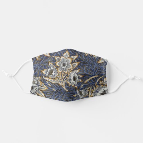 William Morris _ Tulip and Willow _ Pretty Floral Adult Cloth Face Mask