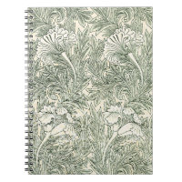 William Morris Tulip Green Floral Art Print