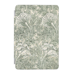 William Morris Tulip Wallpaper Classic Green iPad Mini Cover