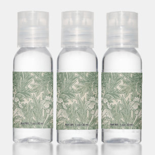 William Morris tulip wallpaper textile green Hand Sanitizer