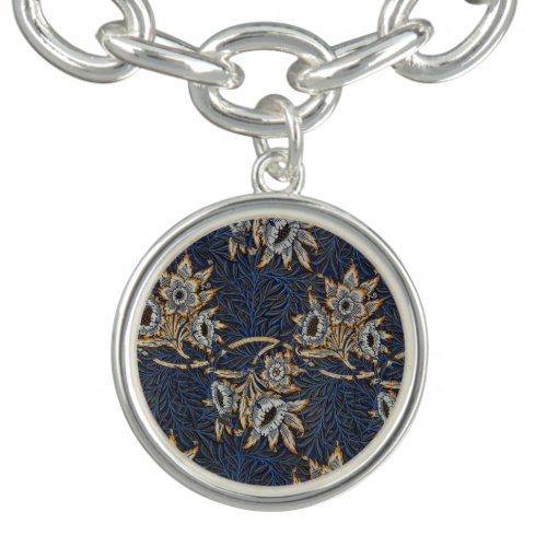 William Morris Tulip Willow Blue Pattern Bracelet