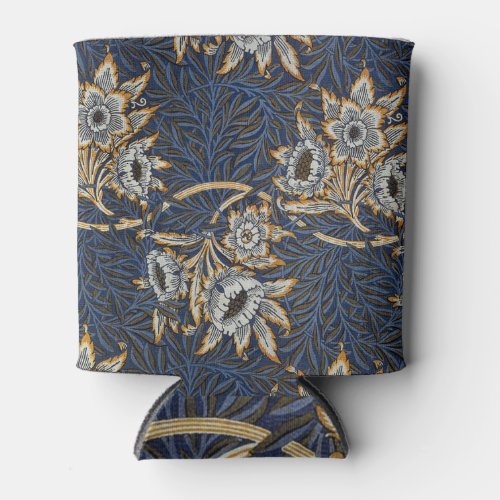William Morris Tulip Willow Blue Pattern Can Cooler