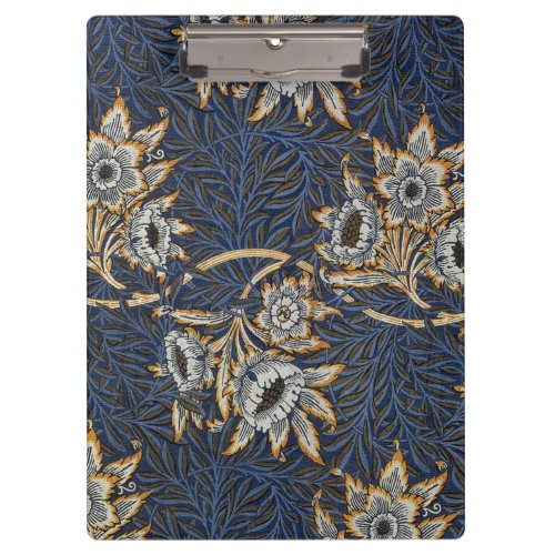 William Morris Tulip Willow Blue Pattern Clipboard