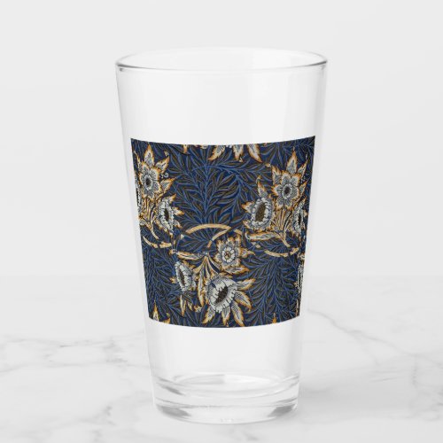 William Morris Tulip Willow Blue Pattern Glass