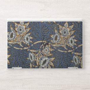 William Morris Tulip Willow Blue Pattern HP Laptop Skin