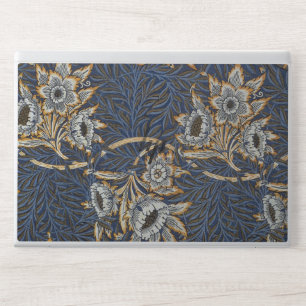 William Morris Tulip Willow Blue Pattern HP Laptop Skin