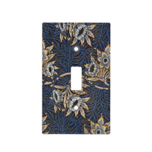 William Morris Tulip Willow Blue Pattern Light Switch Cover