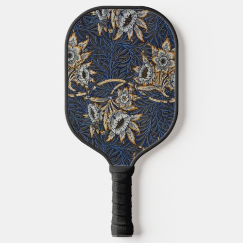 William Morris Tulip Willow Blue Pattern Pickleball Paddle