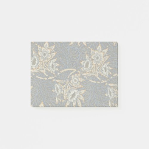 William Morris Tulip Willow Blue Pattern Post_it Notes