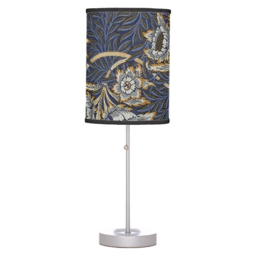 William Morris Tulip Willow Blue Pattern Table Lamp