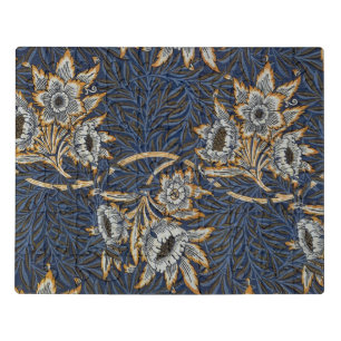 William Morris Tulip Willow Pattern Blue Floral Jigsaw Puzzle