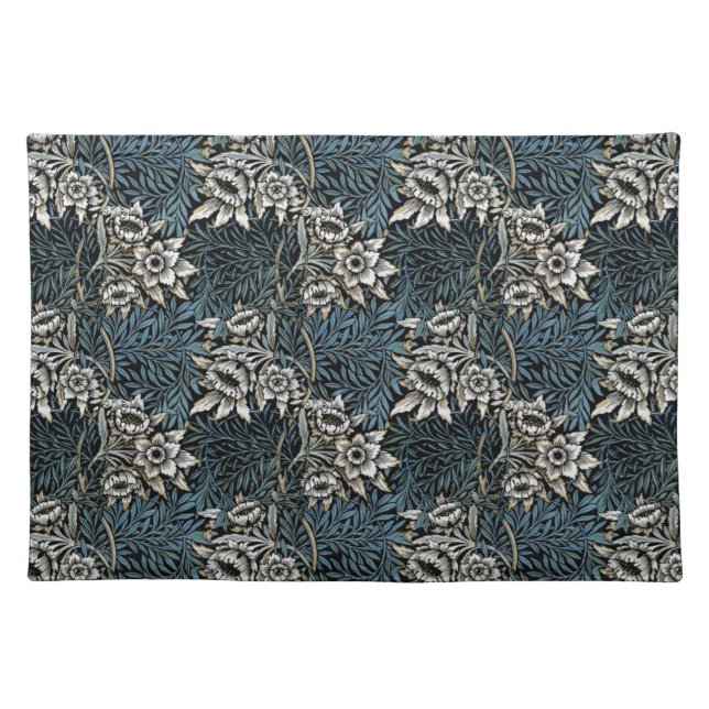 William Morris Tulips and Willow Placemat (Front)
