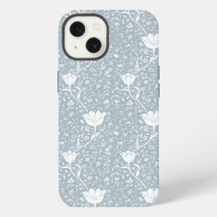 William Morris Tulips in White Pattern  iPhone 13 Case