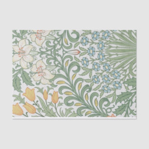William Morris - Tulips & Lilies Floral Pattern Tissue Paper