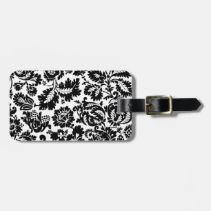 William Morris Venetian Damask Brocade Luggage Tag