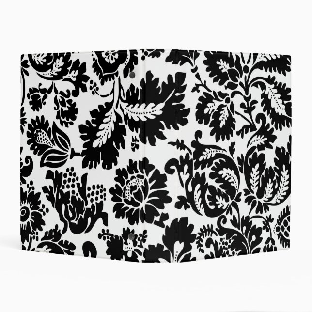 William Morris Venetian Damask Brocade Mini Binder (Background)