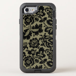 William Morris Venetian Damask Brocade OtterBox Defender iPhone SE/8/7 Case