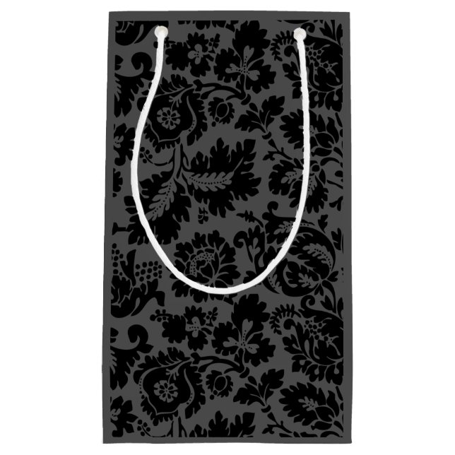 William Morris Venetian Damask Brocade Small Gift Bag (Front)
