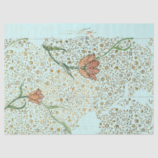 William Morris VINE AND TULIP AQUA Tissue Paper