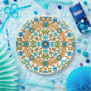 William Morris - Vine, famous pattern, Paper Plates