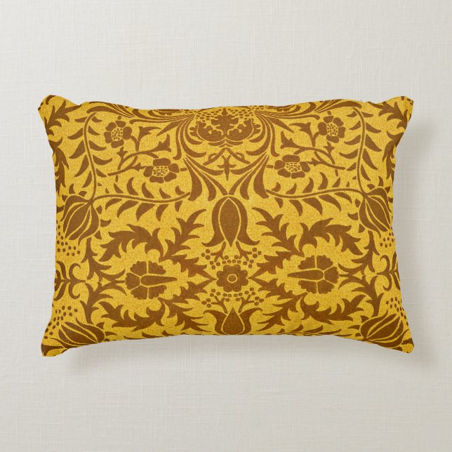 William Morris - Vine Gold, Accent Pillow (Front)