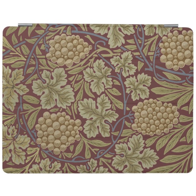 William Morris Vine Grape Red Green Art iPad Smart Cover (Horizontal)