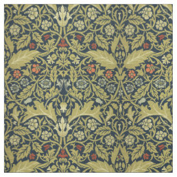 William Morris Vintage Acanthus Floral Pattern Fabric