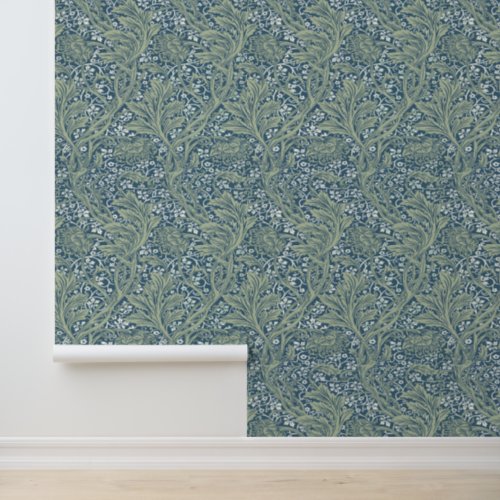 William Morris Vintage Arcadia Pattern Wallpaper