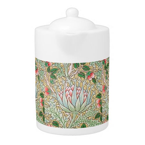 William Morris Vintage Artichoke Floral Pattern Te Teapot