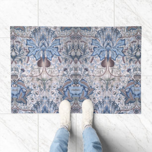 William Morris - Vintage Artichoke Flower Pattern Doormat