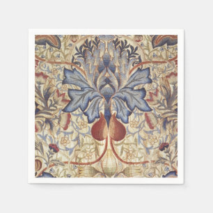 William Morris - Vintage Artichoke Flower Pattern Napkins