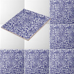 William Morris Vintage Bird & Anemone Pattern Ceramic Tile<br><div class="desc">This is a digitally enhanced print derived from an antique birds and anemone pattern design by William Morris. William Morris was a Victorian era poet, novelist, textile designer and an important figure of the British Arts and Crafts Movement. His designs had a medieval-inspired aesthetic and respect for hand-craftsmanship and traditional...</div>