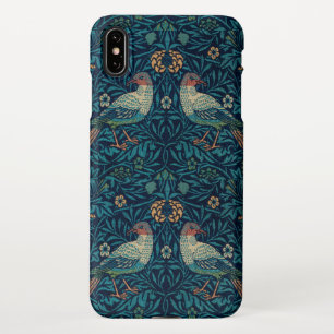 William Morris Vintage Blue Birds Pattern iPhone C iPhone XS Max Case