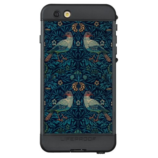 William Morris Vintage Blue Birds Pattern LifeProo LifeProof NÜÜD iPhone 6s Plus Case