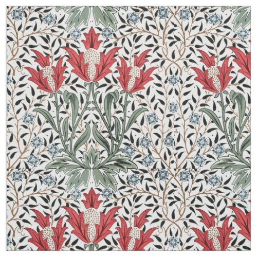 William Morris Vintage Bourne Pattern Fabric